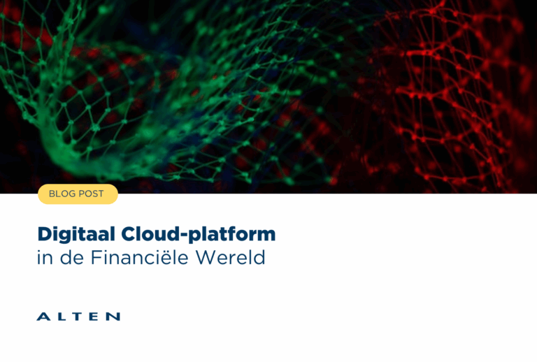 Digitaal cloud-platform in de financiële wereld
