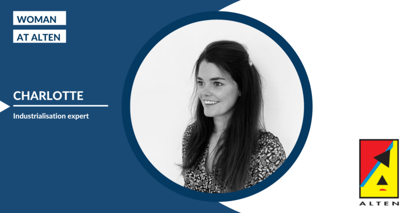 Women at ALTEN – Charlotte, Industrialisation expert