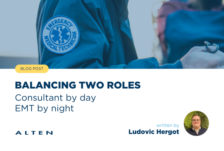 Balancing two roles – Consultant by day, EMT by night