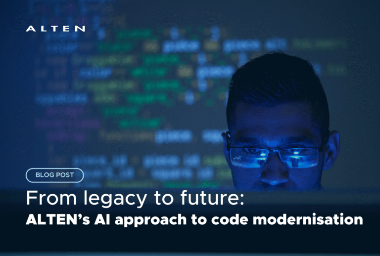 From Legacy to future: ALTEN’s AI approach to code modernisation